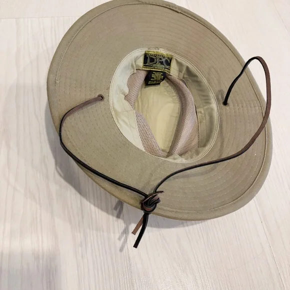 Dorfman Pacific Coast Hat Mens Size Medium Travelers Mesh Sides Fishing Safari - Picture 6 of 9